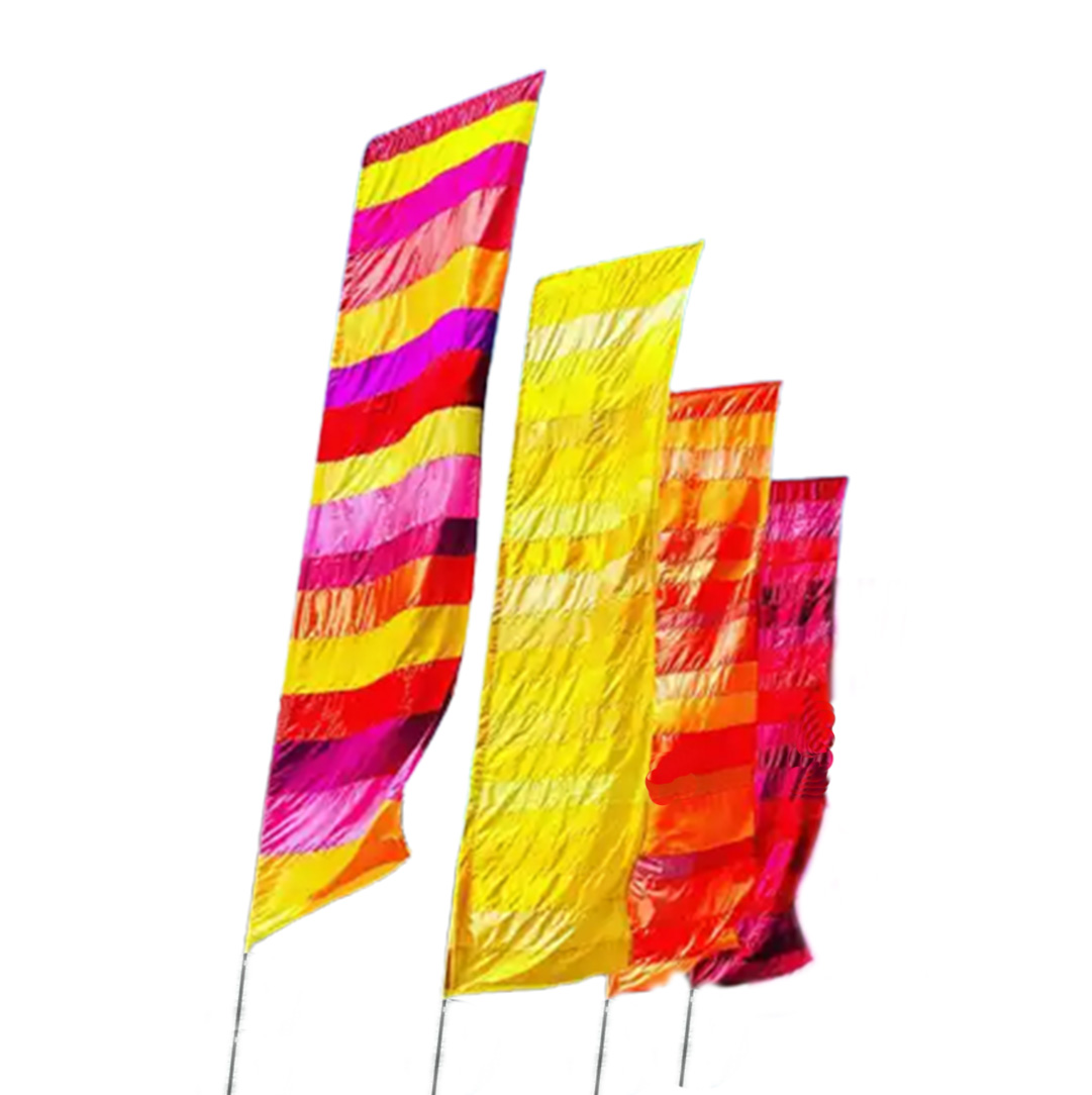 Direct Price Custom  Outdoor Large Marketing Feather Flags